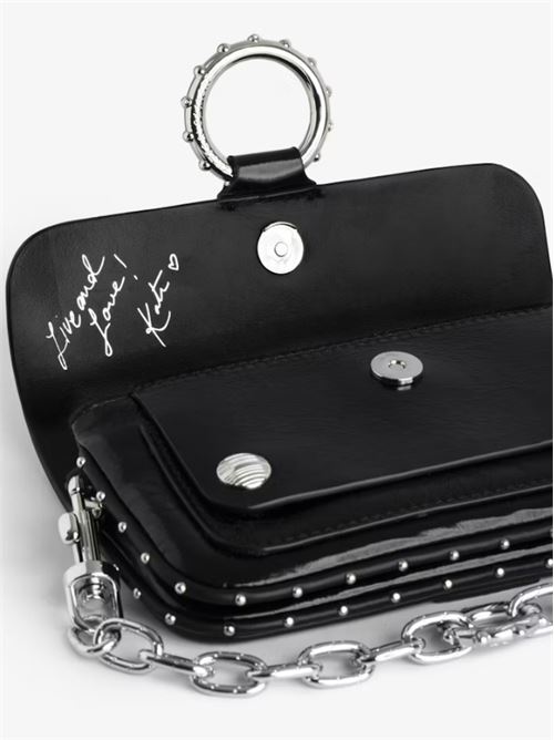 KATE WALLET VINTAGE PATENT ZADIG&VOLTAIRE | LWBA03910011 BLACK